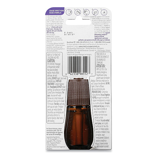 Air Wick Essential Mist Refill, Lavender and Almond Blossom, 0.67 oz Bottle (98552EA)