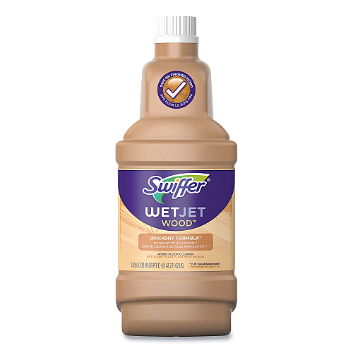 Swiffer WetJet System Cleaning-Solution Refill, Blossom Breeze Scent, 1.25 L Bottle, 4/Carton (77133)