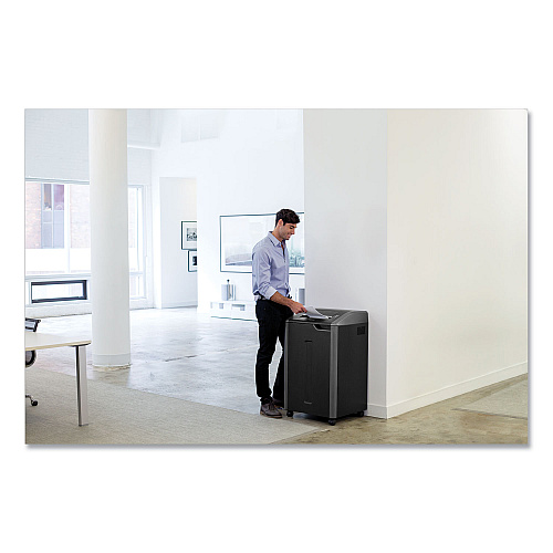 Fellowes Powershred 485i 100% Jam Proof Strip-Cut Shredder, 38 Manual Sheet Capacity, TAA Compliant (38480)