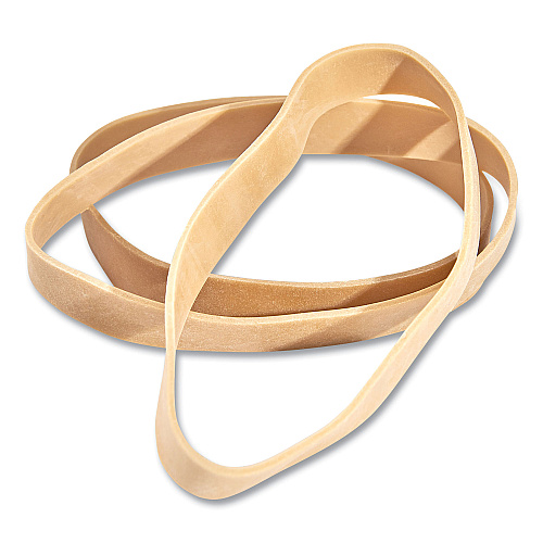 Universal Rubber Bands, Size 105, 0.06" Gauge, Beige, 1 lb Box, 55/Pack (UNV01105)