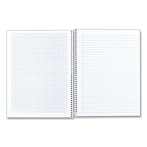 National Paper Engineering and Science Notebook, Quadrille Rule (10 sq/in), White Cover, (60) 11 x 8.5 Sheets (33610)