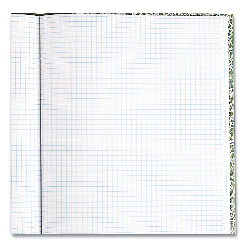 National Paper Lab Notebook, Wide/Legal Rule, Green Marble Cover, (96) 10.13 x 7.88 Sheets (53010)