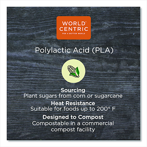 World Centric PLA Clear Cold Cups, Souffle, 2 oz, Clear, 2,000/Carton (CPCS2S)