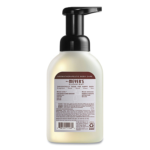 Mrs. Meyer's Foaming Hand Soap, Lavender Scent, 10 oz, 6/Carton (662031)