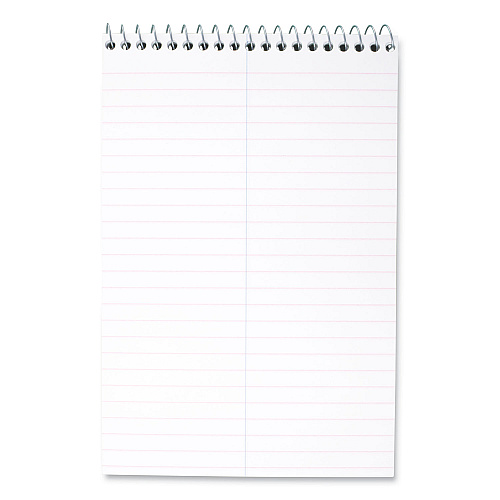 Mead Spell-Write Wirebound Steno Pad, Gregg Rule, Randomly Assorted Cover Colors, 80 White 6 x 9 Sheets (43082)