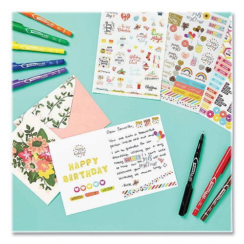 Avery Planner Sticker Variety Pack, Budget, Fitness, Motivational, Seasonal, Work, Assorted Colors, 1,744/Pack (6785)