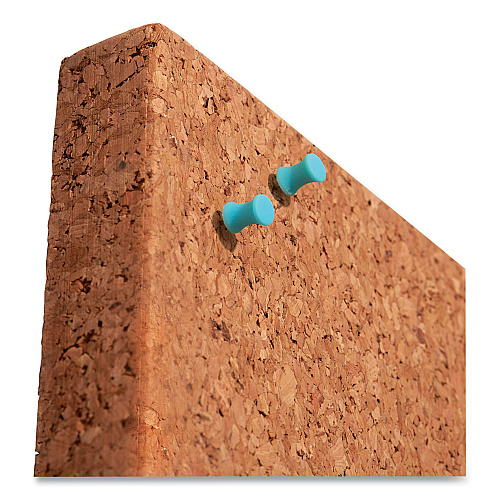 Iceberg iDesign Frameless Cork Bulletin Board, 46 x 36, Tan Surface (35011)