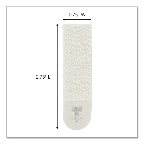 Command Picture Hanging Strips, Removable, Holds Up to 3 lbs per Pair, Medium, 0.63 x 2.75, White, 22 Pairs/Pack (1720422)