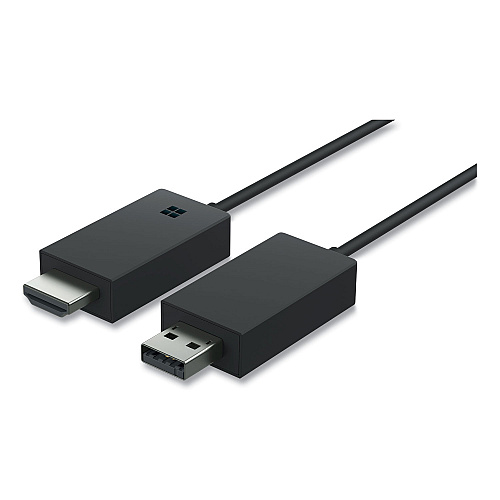 Microsoft Wireless Display Adapter v2, HDMI; USB, 23 ft Range, Black (P3Q00001)