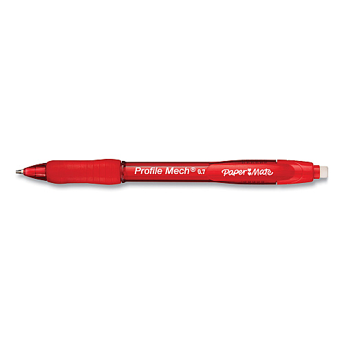 Paper Mate Profile Mechanical Pencils, 0.7 mm, HB (#2), Black Lead, Assorted Barrel Colors, 4/Pack (2105703)