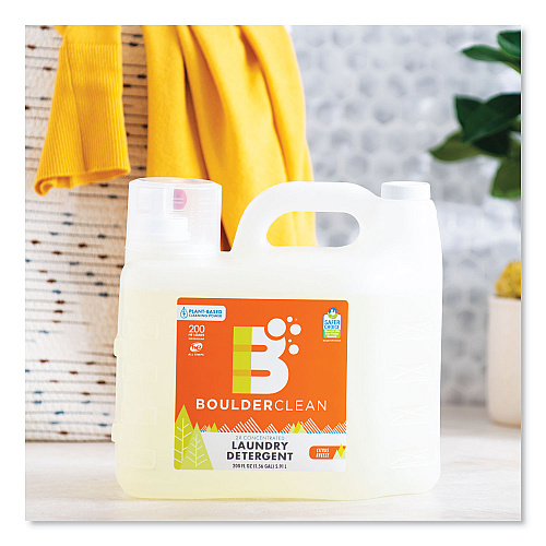 Boulder Clean Liquid Laundry Detergent, Citrus Breeze, 200 HE Loads, 200 oz Bottle (003038EA)