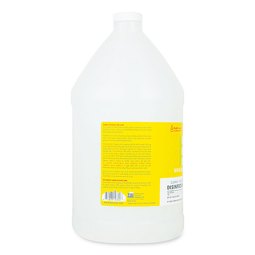 Boulder Clean Disinfectant Cleaner, Lemon Scent, 128 oz Bottle (003137EA)
