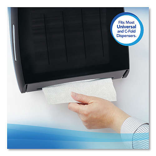 Scott&reg; Essential C-Fold Paper Towels, 1-Ply, White, 2400 Towels (01510)