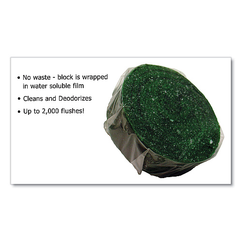 Fresh Products Eco-Fresh Urinal Block, Non-Para, Green Apple, Green, 12/Box, 12 Boxes/Carton (EUB144CF)