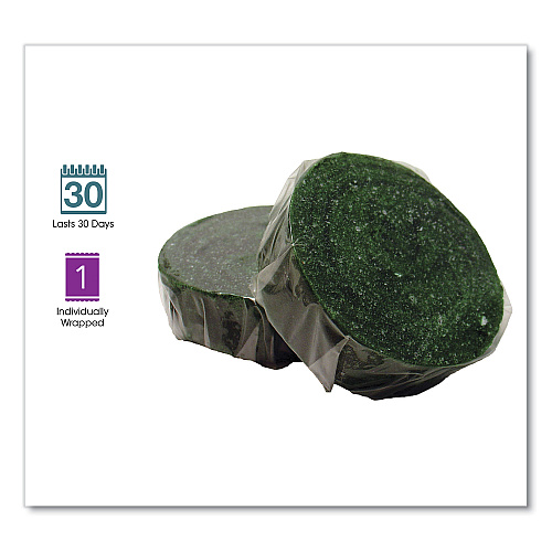 Fresh Products Eco-Fresh Urinal Block, Non-Para, Green Apple, Green, 12/Box, 12 Boxes/Carton (EUB144CF)
