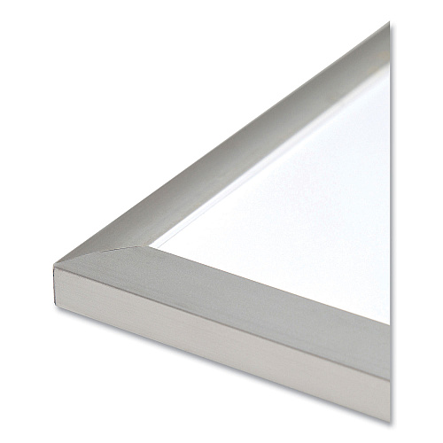 U Brands Melamine Dry Erase Board, 23 x 17, White Surface, Silver Frame (030U0001)
