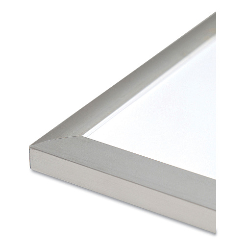 U Brands Melamine Dry Erase Board, 47 x 35, White Surface, Silver Frame (032U0001)