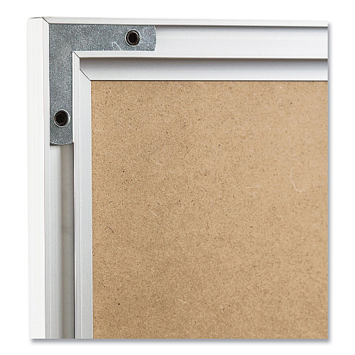 U Brands Melamine Dry Erase Board, 47 x 35, White Surface, Silver Frame (032U0001)