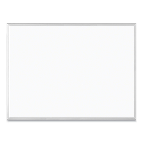 U Brands Magnetic Dry Erase Board with Aluminum Frame, 47 x 35, White Surface, Silver Frame (072U0001)