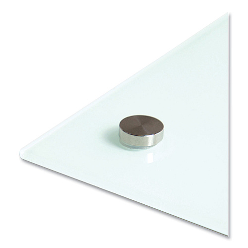 U Brands Glass Dry Erase Board, 47 x 35, White Surface (121U0001)