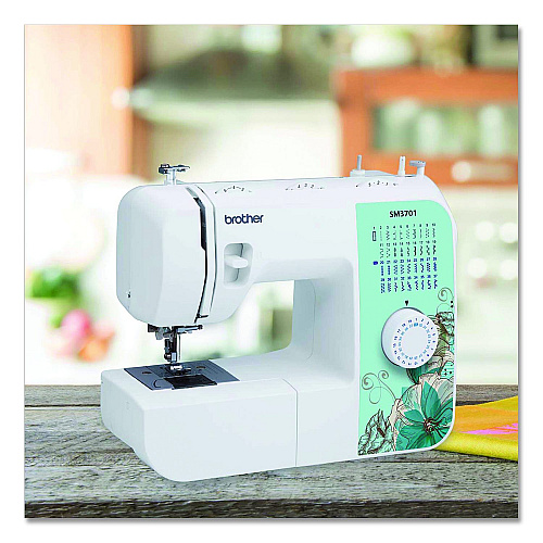Brother SM3701 Sewing Machine, 37-Stitches, 12 x 5.8 x 15.3