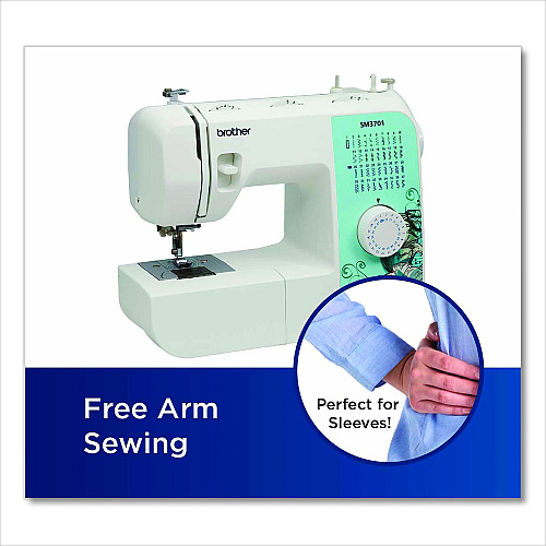 Brother SM3701 Sewing Machine, 37-Stitches, 12 x 5.8 x 15.3
