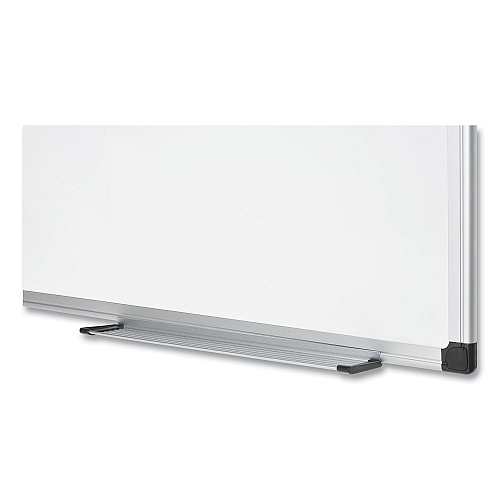 MasterVision Porcelain Value Dry Erase Board, 36 x 48, White Surface, Silver Aluminum Frame (CR0801170MV)