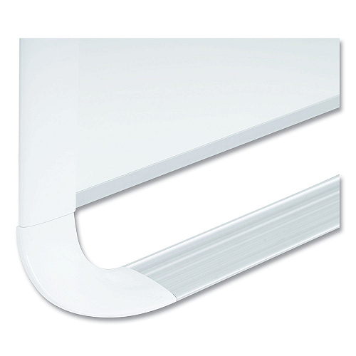 MasterVision Gold Ultra Magnetic Dry Erase Boards, 36 x 24, White Surface, White Aluminum Frame (MVI030205)
