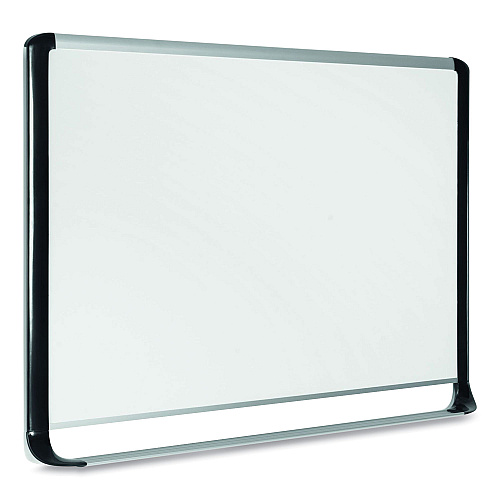 MasterVision Gold Ultra Magnetic Dry Erase Boards, 48 x 36, White Surface, Black Aluminum Frame (MVI050201)
