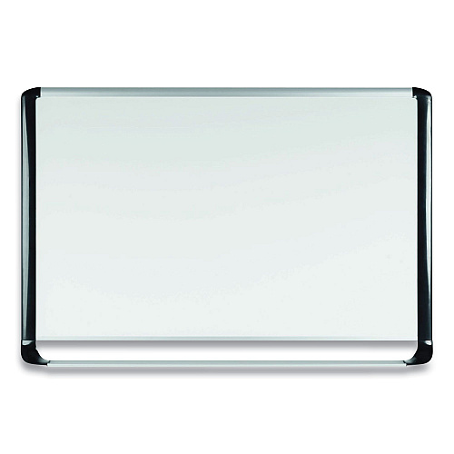 MasterVision Gold Ultra Magnetic Dry Erase Boards, 72 x 48, White Surface, Black Aluminum Frame (MVI270201)