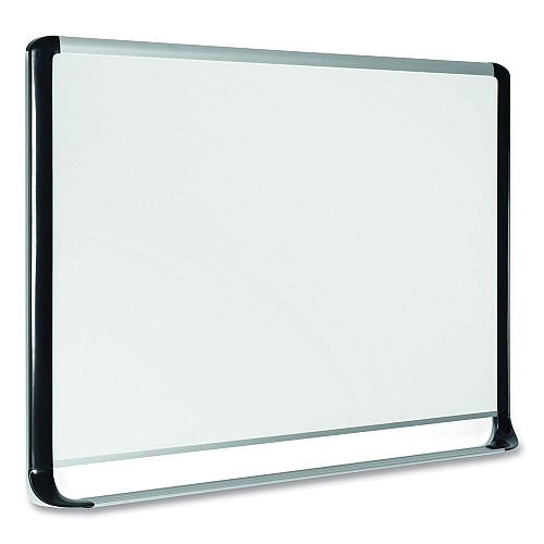MasterVision Gold Ultra Magnetic Dry Erase Boards, 72 x 48, White Surface, Black Aluminum Frame (MVI270201)