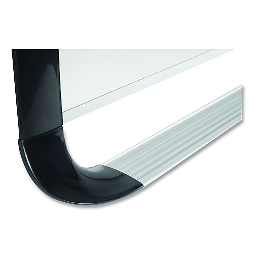 MasterVision Gold Ultra Magnetic Dry Erase Boards, 72 x 48, White Surface, Black Aluminum Frame (MVI270201)