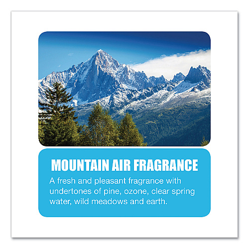 Big-D Water-Soluble Deodorant, Mountain Air, 1 gal Bottle, 4/Carton (1358)