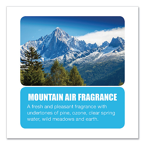 Big-D Water-Soluble Deodorant, Mountain Air, 32 oz Bottle, 12/Carton (358)