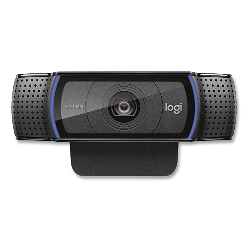 Logitech C920e HD Business Webcam, 1280 pixels x 720 pixels, Black (960001384)
