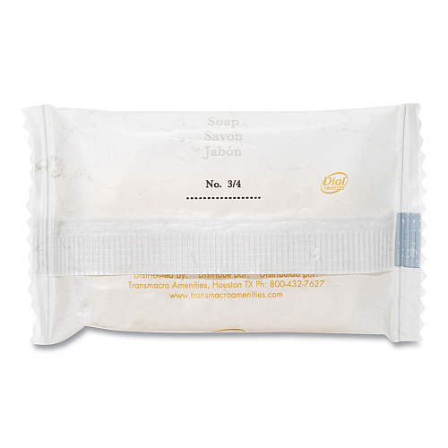 Dial Amenities Amenities Deodorant Soap, Pleasant Scent, # 3/4, 1,000/Carton (00184A)