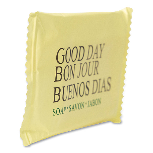 Good Day Amenity Bar Soap, Pleasant Scent, # 1 1/2, 500/Carton (390150A)