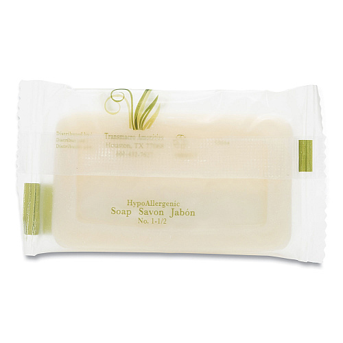Pure & Natural Body and Facial Soap, Fresh Scent, # 1 1/2, 500/Carton (500150)