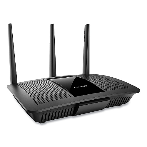 Linksys MAX-STREAM AC1900 MU-MIMO Gigabit Wi-Fi Router, 6 Ports, Dual-Band 2.4 GHz/5 GHz (EA7450)