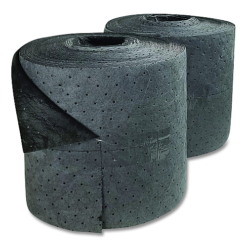 HOSPECO TASKBrand All Sorb Industrial Sorbent Roll, 24.5 gal, 15" x 150 ft, 2/Carton (ASINBR2)