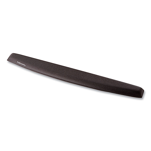 Fellowes Memory Foam Keyboard Wrist Rest, 19.31 x 2.31, Black (9178201)