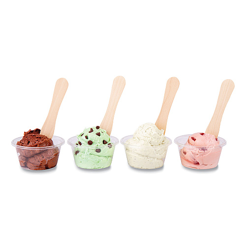 AmerCareRoyal Wooden Taster Spoons, 3.5", Natural, 1,000/Pack, 10 Pack/Carton (R832)