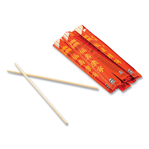 AmerCareRoyal Chopsticks, Bamboo, 9", Natural, 1000/Carton (R809)