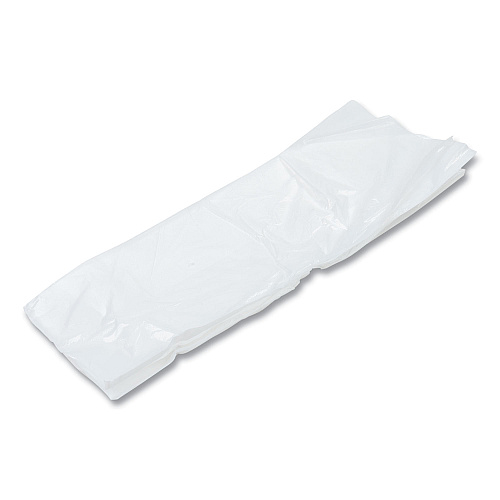 AmerCareRoyal Poly Apron, 28 x 46,  One Size Fits All, White, 100/Pack, 10 Packs/Carton (DA2846)