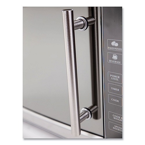 Avanti 1.1 Cubic Foot Capacity Stainless Steel Touch Microwave Oven, 1,000 Watts (MO1108SST)