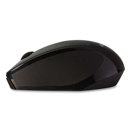 Verbatim Wireless Notebook Multi-Trac Blue LED Mouse, 2.4 GHz Frequency/32.8 ft Wireless Range, Left/Right Hand Use, Black (97992)