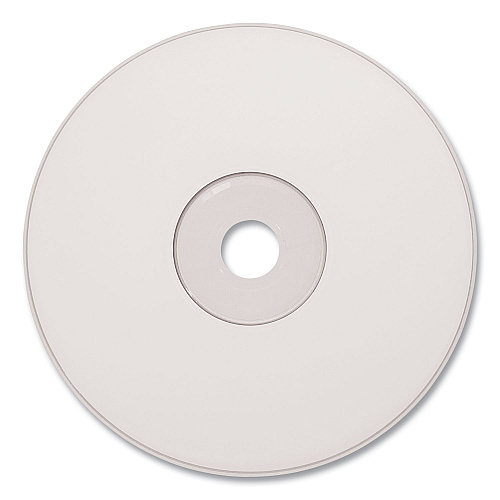 Verbatim CD-R DataLifePlus Printable Recordable Disc, 700 MB/80 min, 52x, Spindle, White, 100/Pack (95253)