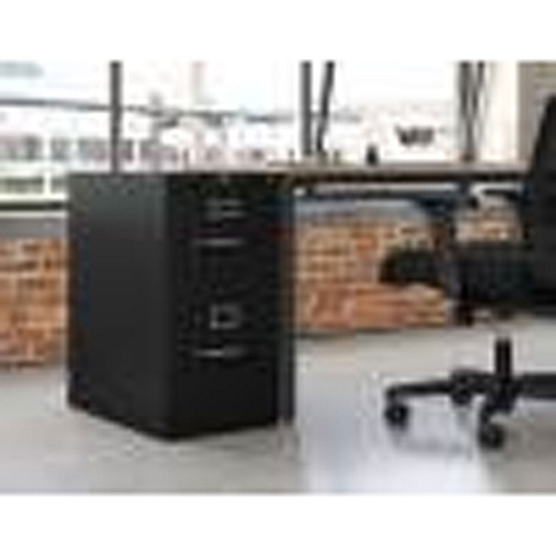HON 510 Series Vertical File, 2 Letter-Size File Drawers, Black, 15" x 25" x 29" (512PP)