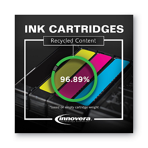 Innovera Remanufactured Cyan High-Yield, Ink, Replacement for 972XL (L0R98AN), 7,000 Page-Yield