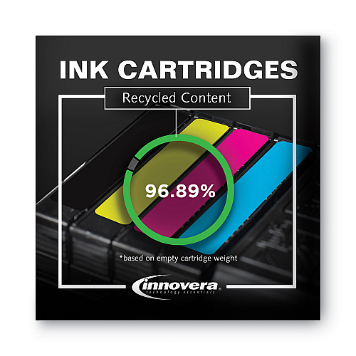 Innovera Remanufactured Black High-Yield Ink, Replacement for 956XL (IVRL0R39AN), 3,000 Page-Yield